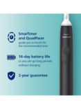 Philips Sonicare Series 3100 Electric Toothbrush, Black