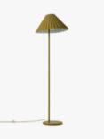 houseof Pleat Floor Lamp, Moss Green/Blue
