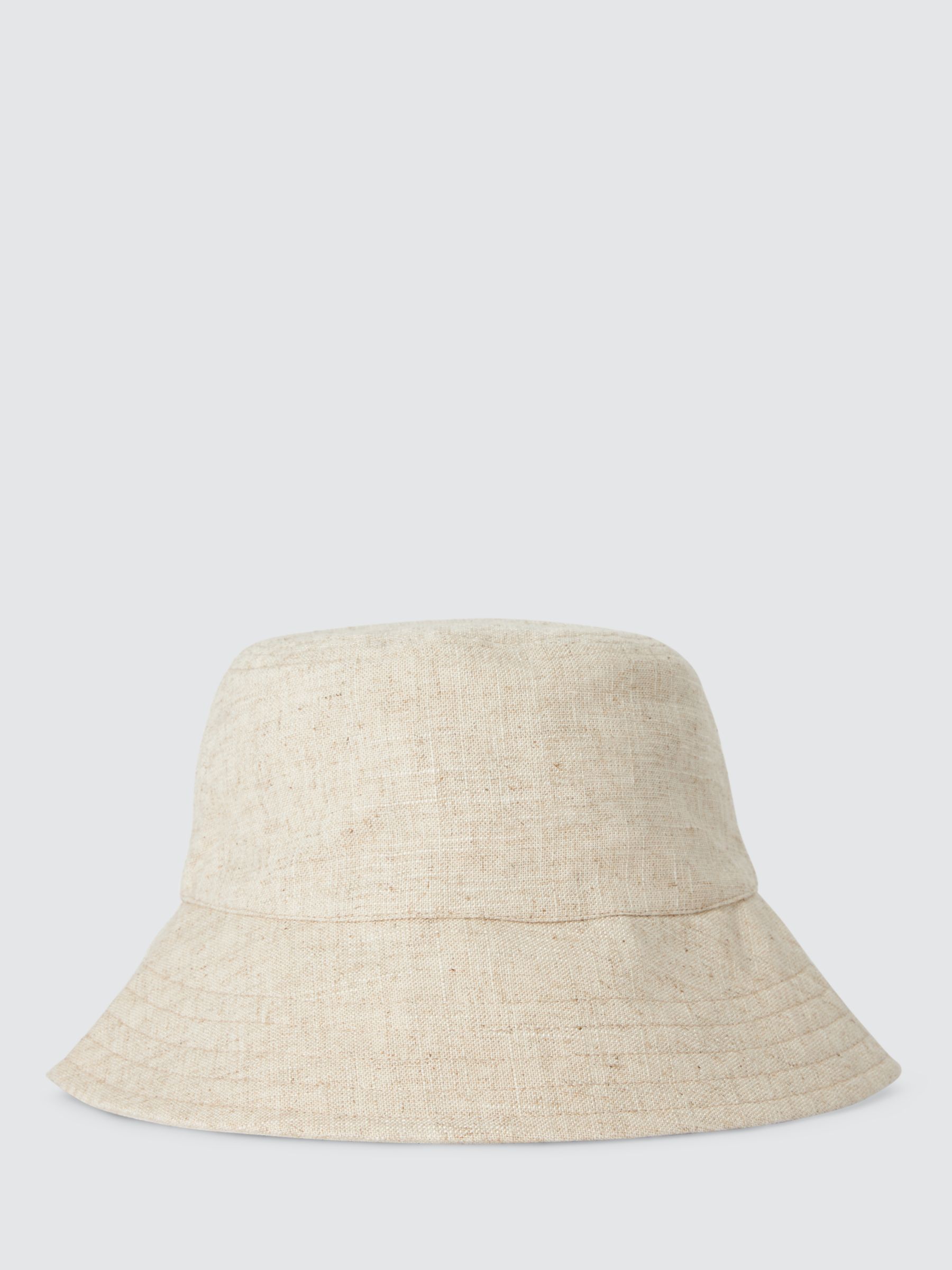 John Lewis Linen Reversible Bucket Hat