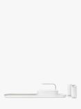 Brabantia SinkStyle Organiser, Drying Tray, Soap Dispenser and Soap Squeezer, Mineral Fresh White