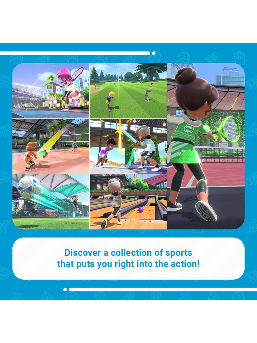 Nintendo Switch Sports Set with 32GB Switch Console & Joy-Con, Neon Red &  Blue, & Nintendo Switch Sports