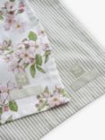 Sophie Allport Blossom Cotton Tea Towel, Set of 2, Natural/Pink