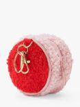 Small Stuff Kids' Initial Borg Charm Purse, Bright Pink