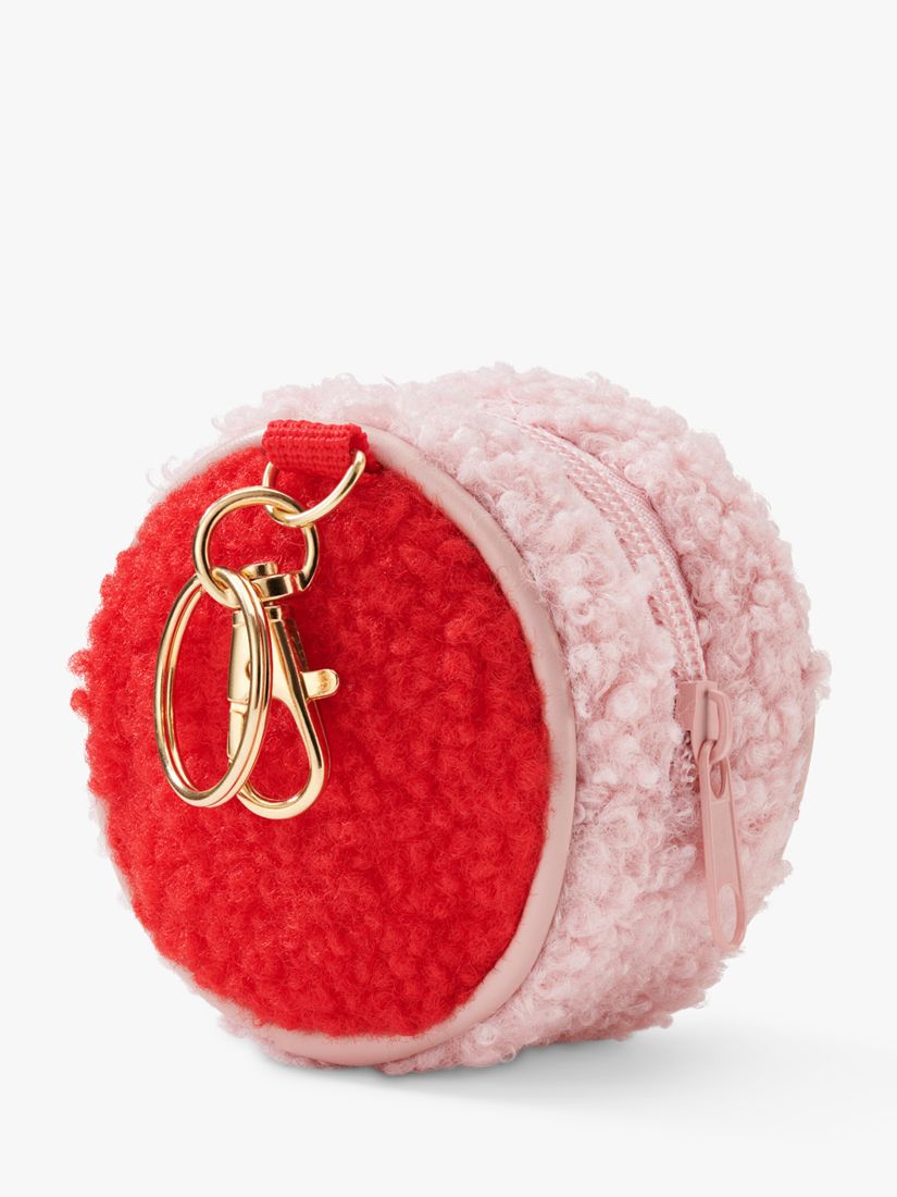 Buy Small Stuff Kids' Initial Borg Charm Purse, Bright Pink Online at johnlewis.com