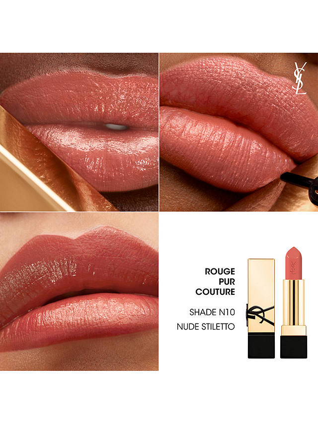 Yves Saint Laurent Rouge Pur Couture Lipstick, N10 Nude Stiletto 3