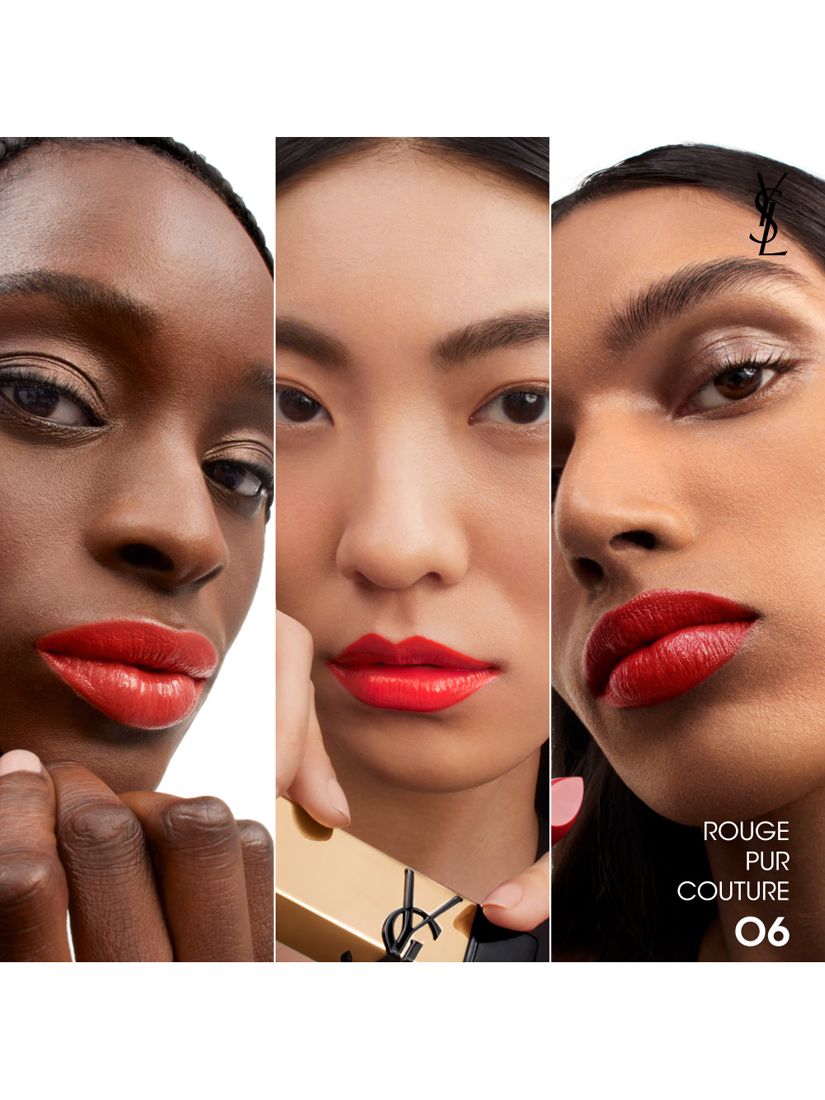 Yves Saint Laurent Rouge Pur Couture Lipstick, O6 Pret A Porter Crimson 4