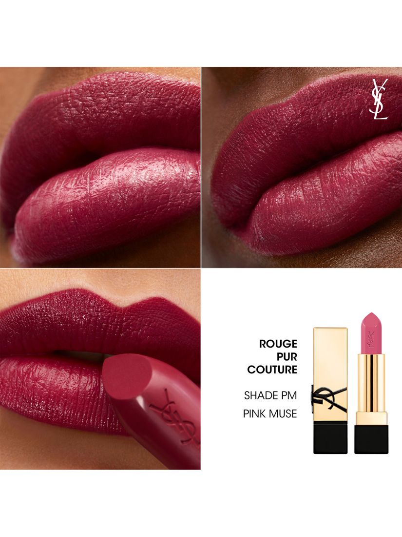 Yves Saint Laurent Rouge Pur Couture Lipstick, PM Pink Muse 3