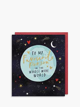 Paperlink Favourite Person In The World Valentine's Card