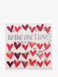 Wendy Jones Blackett To The One I Love Valentine's Day Card