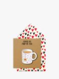 Tache Crafts You're My Cup of Tea Valentine's Day Card