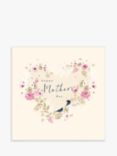 Woodmansterne Foliage Heart and Birds Mother's Day Card
