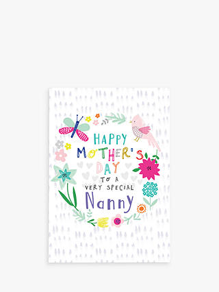 Laura Darrington Design To A Special Nanny Mother's Day Card