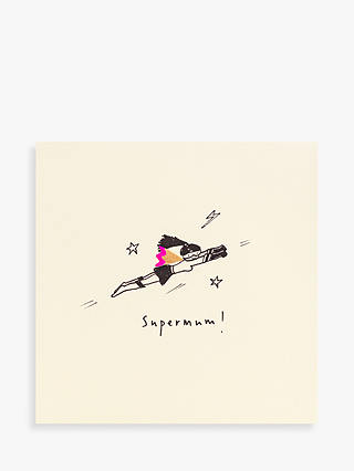 Ruth Jackson Supermum Mother's Day Card