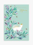 Sara Miller Amazing Mum White Cat Mother's Day Card