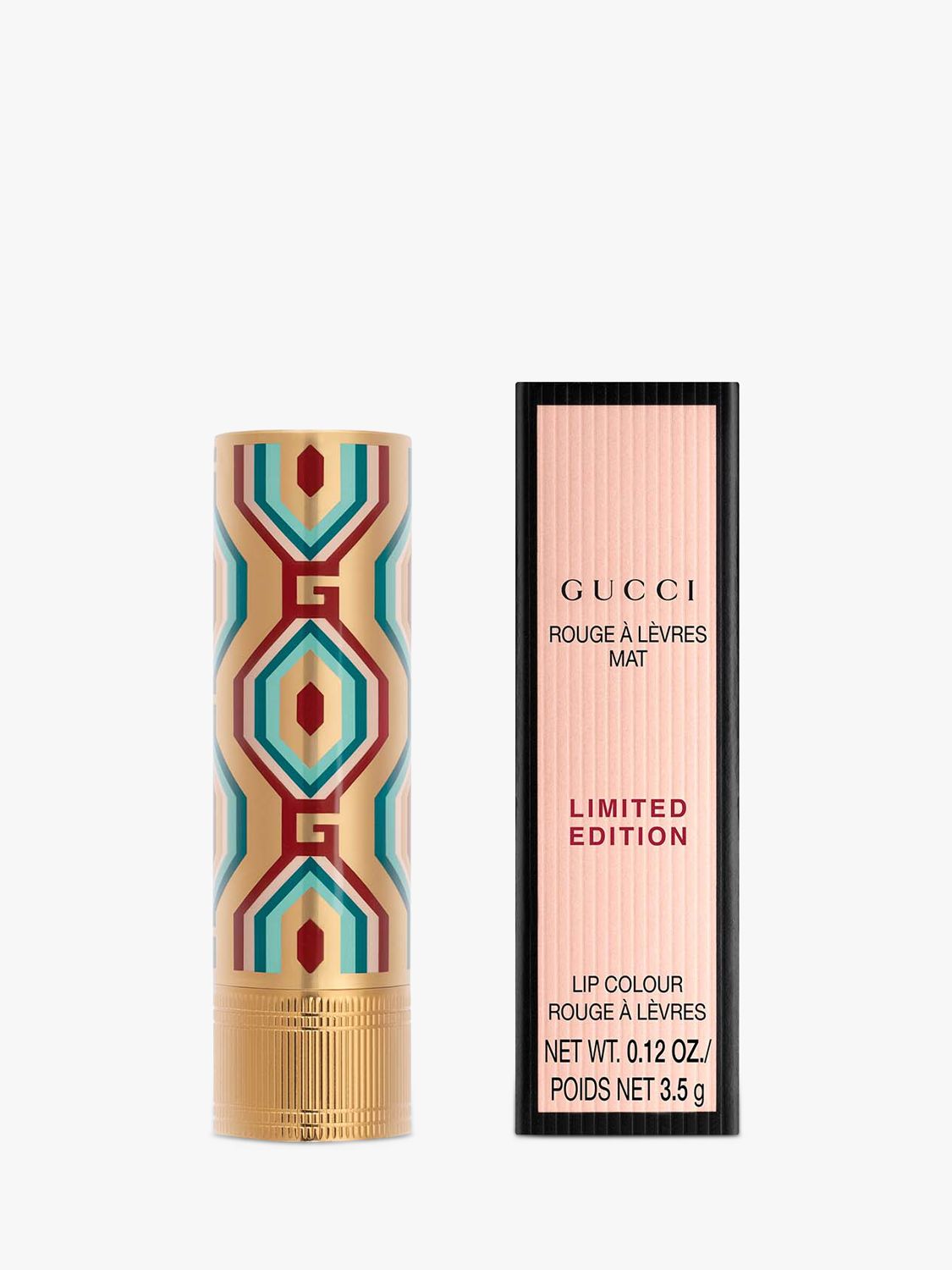 Gucci Rouge à Lèvres Matte Lipstick Limited Edition, 208 Argentina 2