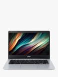 Acer 314 Chromebook Laptop, Intel Celeron Processor, 4GB RAM, 128GB eMMC, 14" Full HD, Silver