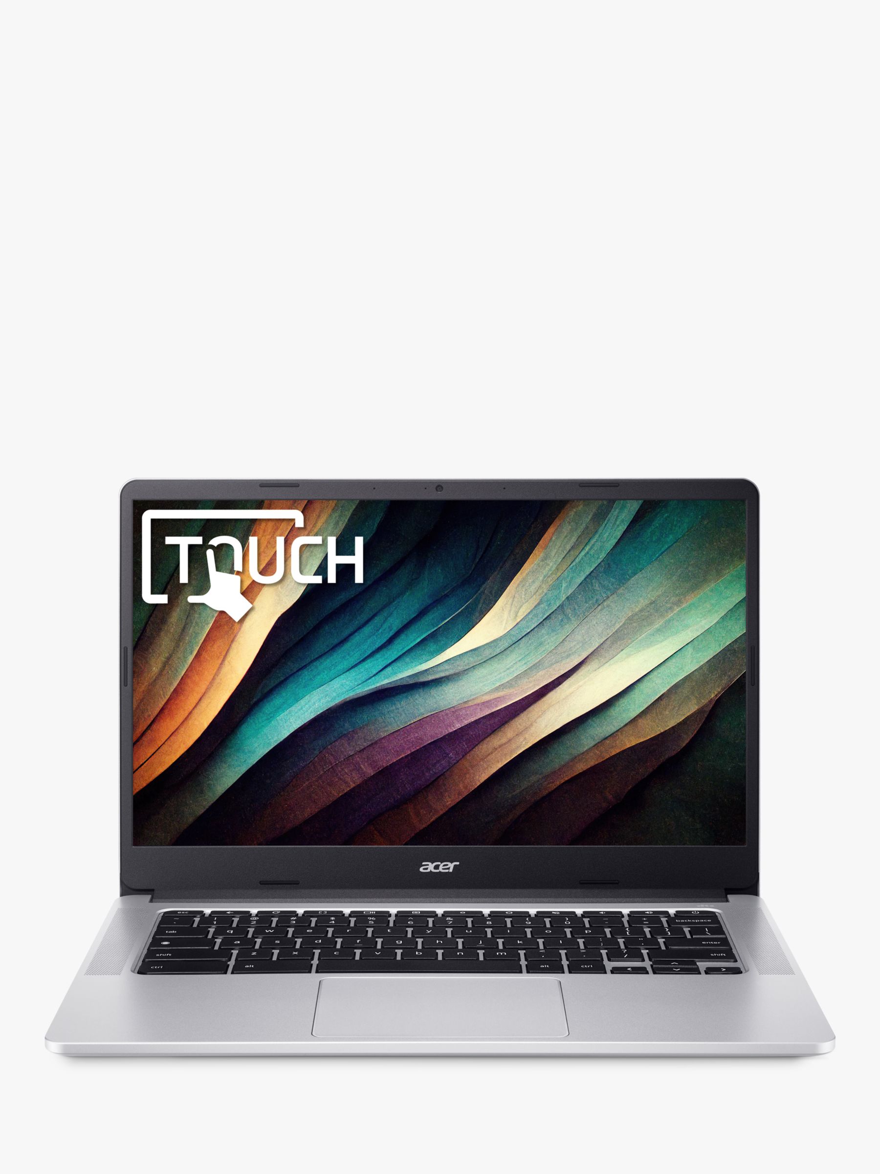 Acer 314 Chromebook Laptop, Intel Pentium Processor, 8GB RAM, 128GB eMMC, 14" Full HD Touchscreen, Silver