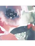 John Lewis Abstract Floral Art Blank Greeting Card