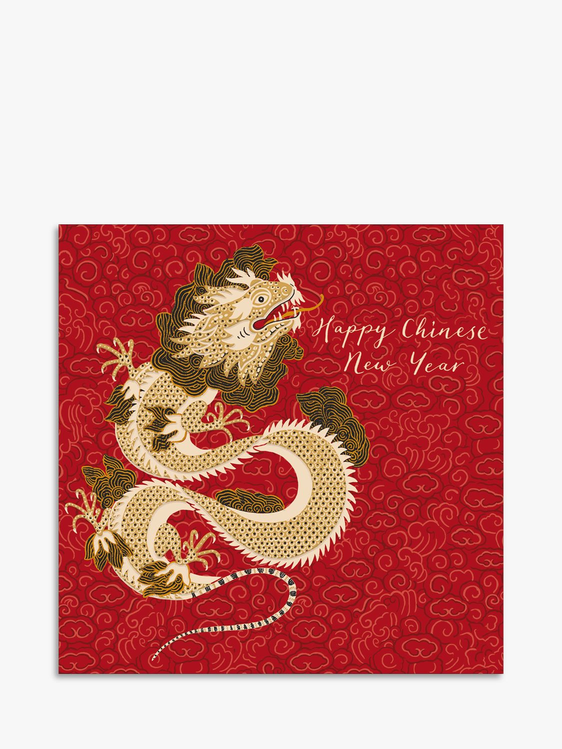 Woodmansterne Water Dragon Happy Chinese New Year Card