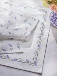 Sophie Conran for Portmeirion Lavandula Cotton Tea Towel, Set of 2, White