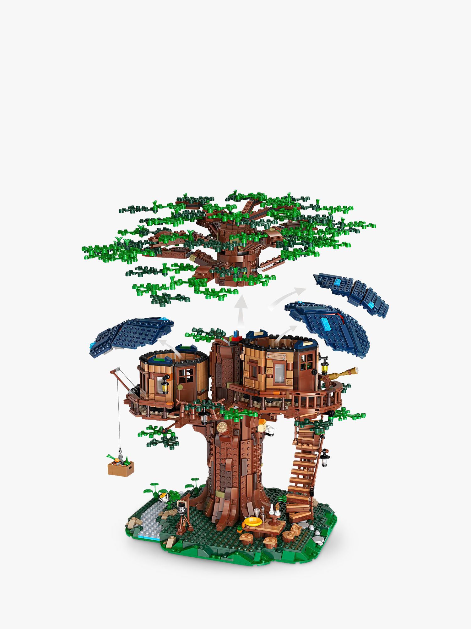 How to build a lego tree best sale house step by step