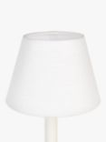 John Lewis Sophia Pure Linen Candle Lampshade, Lily