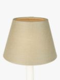 John Lewis Sophia Pure Linen Candle Lampshade, Sage