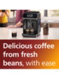 Philips Series 2200 EP2220/10 Bean to Cup Coffee Machine, Black
