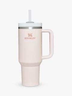 Stanley Quencher Recycled Stainless Steel Flowstate Tumbler, 1.18L, Rose Quartz