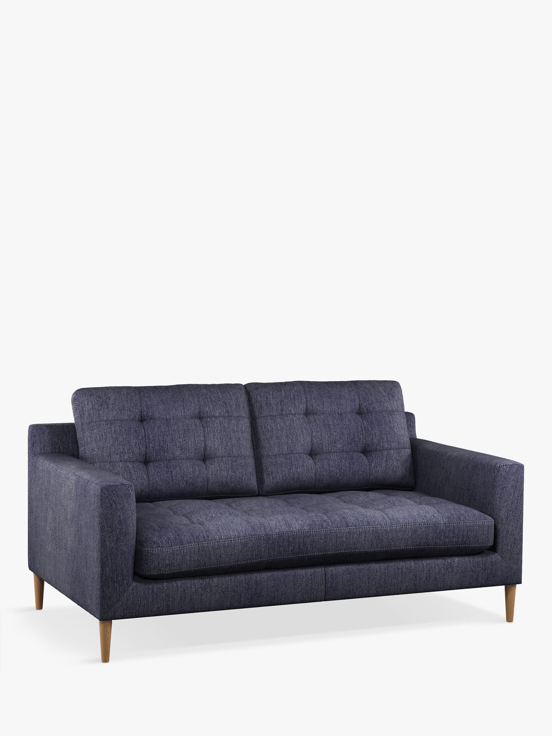 John Lewis Draper II Medium 2 Seater Sofa, Dark Leg