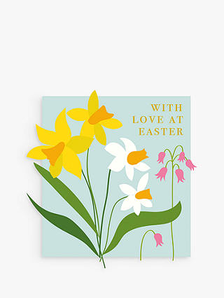 Caroline Gardner Floral With Love At Easter Card