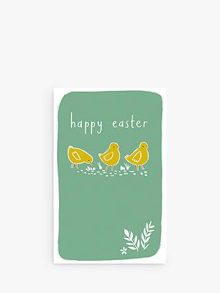 Art File Three Chicks Happy Easter Cards, Pack of 6