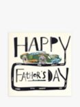 Woodmansterne Classic Car Art Father's Day Card