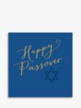 Woodmansterne Happy Passover Script Greeting Card