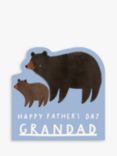 Art File Big and Little Bear Grandad Fathers Day Card