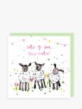 Louise Mulgrew Designs Lambs Lots Of Love Card