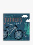 Woodmansterne Bicycle Happy Father's Day Card