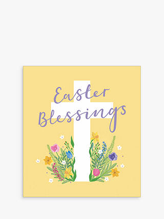 Woodmansterne Cross Foliage 5 Pack Easter Cards