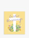 Woodmansterne Cross Foliage 5 Pack Easter Cards