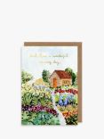 Louise Mulgrew Designs Garden Scene Father's Day Card