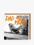 Paperlink Dad Of The Year Father's Day Card