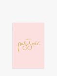 Art File Happy Passover Pink Card