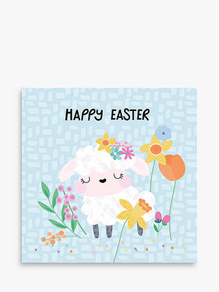 Belly Button Designs Electric Dreams Easter Lamb Card
