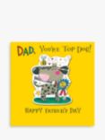 Rachel Ellen Dad You are Top Dog Father's Day Card