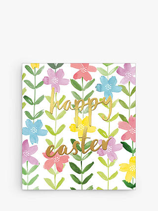 The Proper Mail Company Strings of Colourful Flowers Easter Card