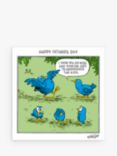 Woodmansterne Flock Of Birds Dad Dancing Father's Day Card