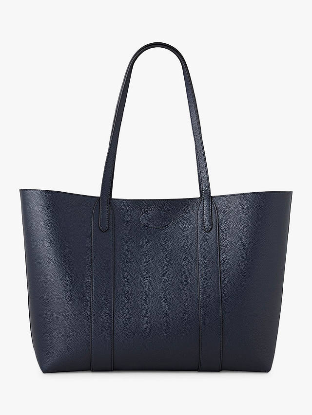 Mulberry Bayswater Small Classic Grain Leather Tote Bag, Night Sky ...