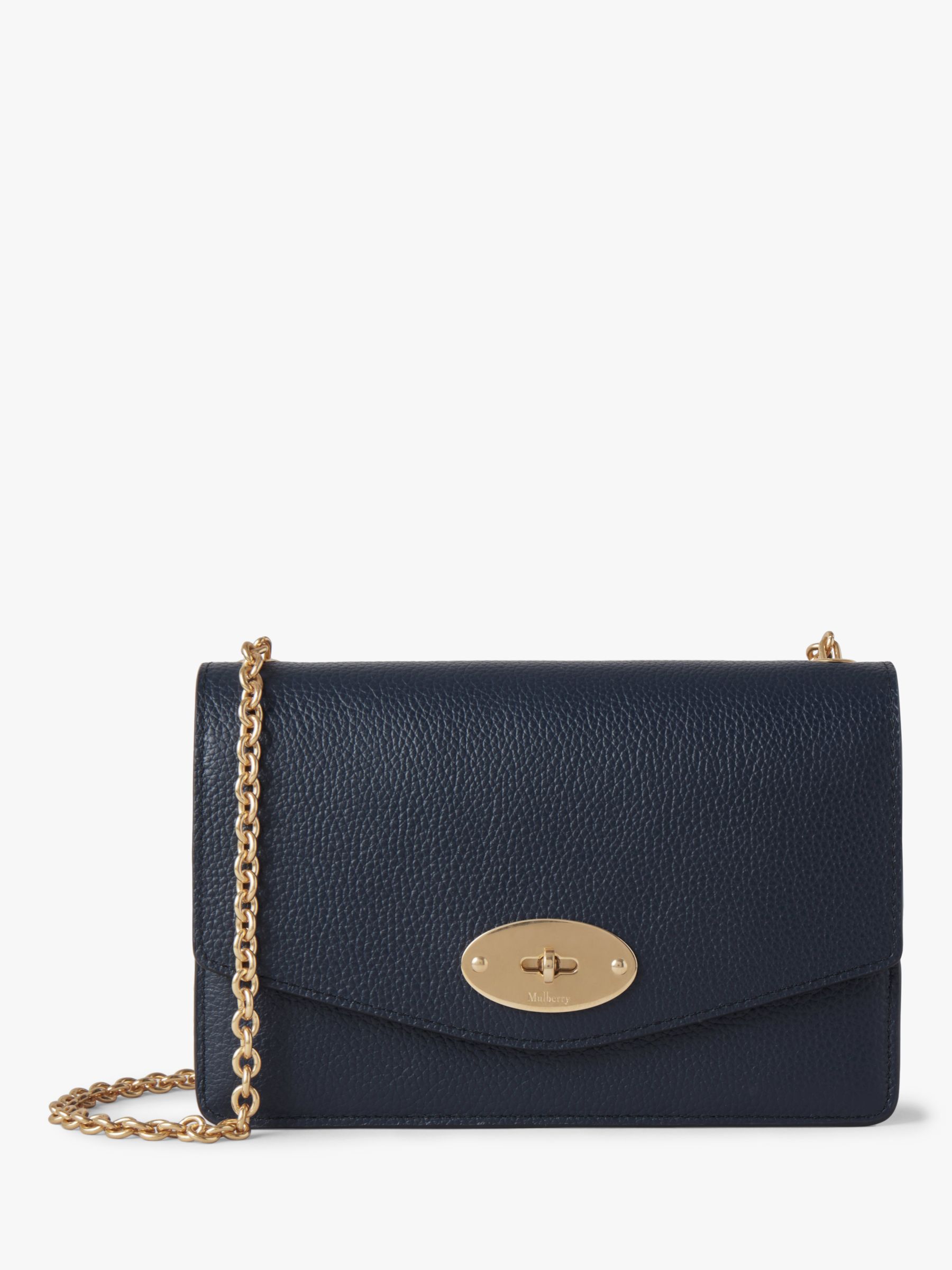 Buy Mulberry Small Darley Small Classic Grain Leather Clutch Bag Online at johnlewis.com