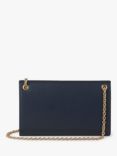 Mulberry Amberley Micro Classic Grain Leather Clutch Bag, Night Sky