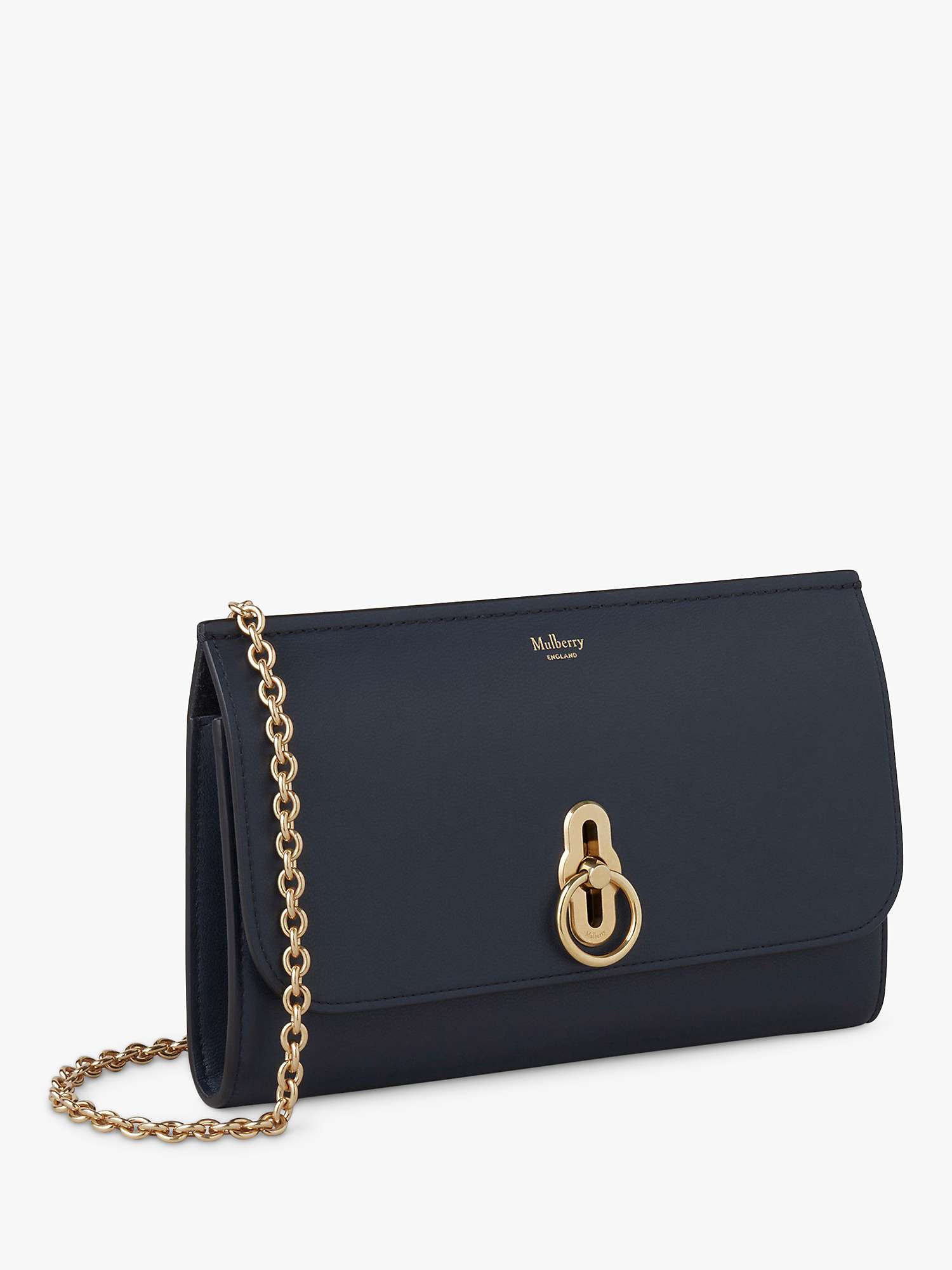 Buy Mulberry Amberley Micro Classic Grain Leather Clutch Bag Online at johnlewis.com